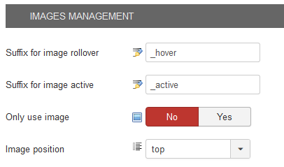 images module options