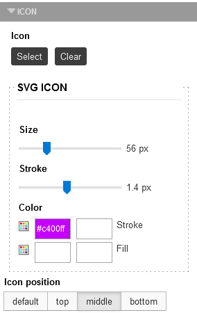 svg icon settings custom