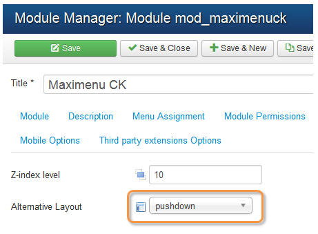 documentation module maximenu ck